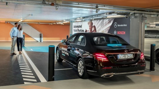 How the Mercedes Automated Valet Parking Works