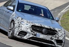 2021 Mercedes-AMG E63 S Shows Up at Nurburgring, Out for M5 Competition Blood