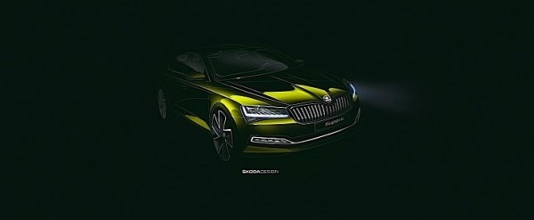 This Is the First Official Image of the 2020 Skoda Superb