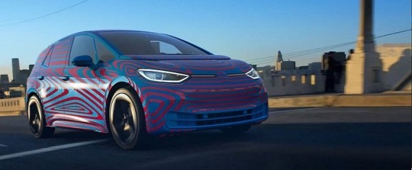 2020 Volkswagen ID.3 2020 Volkswagen ID.3 Teased With 550-Km Range