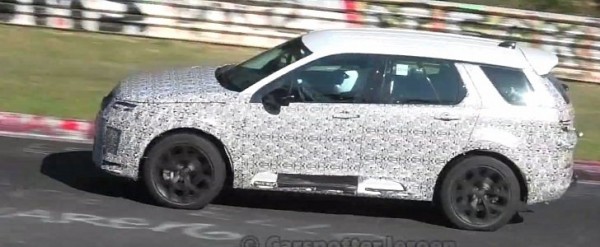 2020 Discovery Sport Spied at the Nurburgring With New Architecture and Design