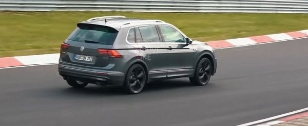 Tiguan R Spied at the Nurburgring, Makes Confusing 2-liter Sounds