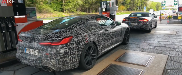 2020 BMW M8 Coupe and Convertible Captured Together, Chase on &#039;Ring