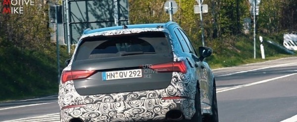 2020 Audi RS Q3 Spied on the Nurburgring, Sounds Brutal