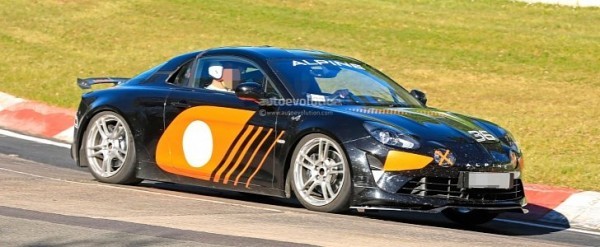 2020 Alpine A110 Sport Spied With Front Spoiler From A110 GT4