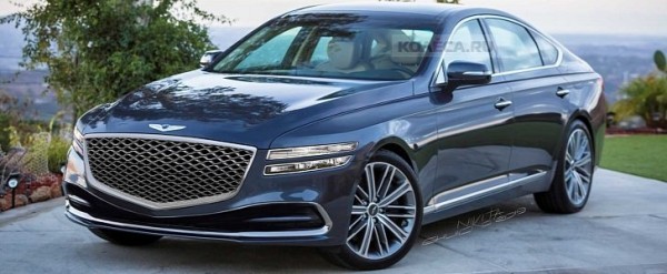 2020 Genesis G80 Rendering Looks Like a Mercedes Nemesis