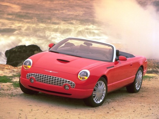 2002 Ford Thunderbird A Story of Retro Cars that Didn't Survive Past a Generation
