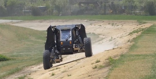 DARPA Multi-mode Extreme Travel Suspension DARPA Ground X-Vehicle Technologies First Details