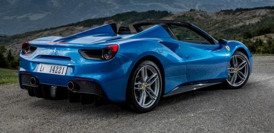 2016 Ferrari 488 Spider Most Expensive Convertibles You Can Buy in the United States in 2016