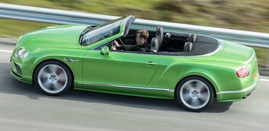 2016 Bentley Continental GT Speed Convertible Most Expensive Convertibles You Can Buy in the United States in 2016