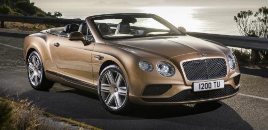 2016 Bentley Continental GT W12 Convertible Most Expensive Convertibles You Can Buy in the United States in 2016