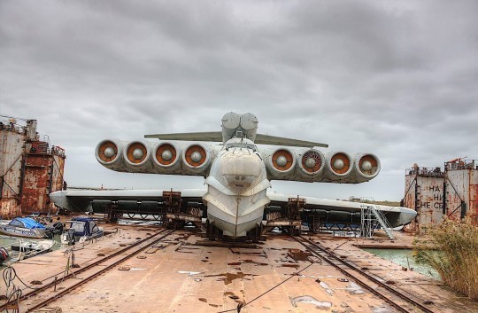 LUN-CLASS MD-160 ekranoplan Russian Ground Effect Vehicles