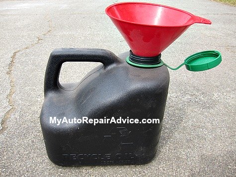Oil Recycling Container How to Change Oil in a Car by Yourself