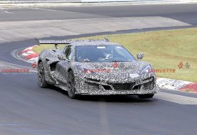 Corvette ZR1 Shows Off Beefy Rear Wing in Nürburgring Spy Photos