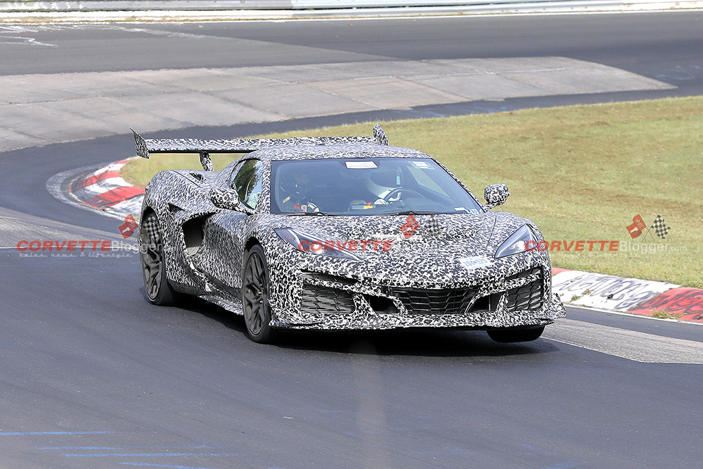 [SPIED] Here's Another Look at the C8 Corvette ZR1 at the Nurburgring