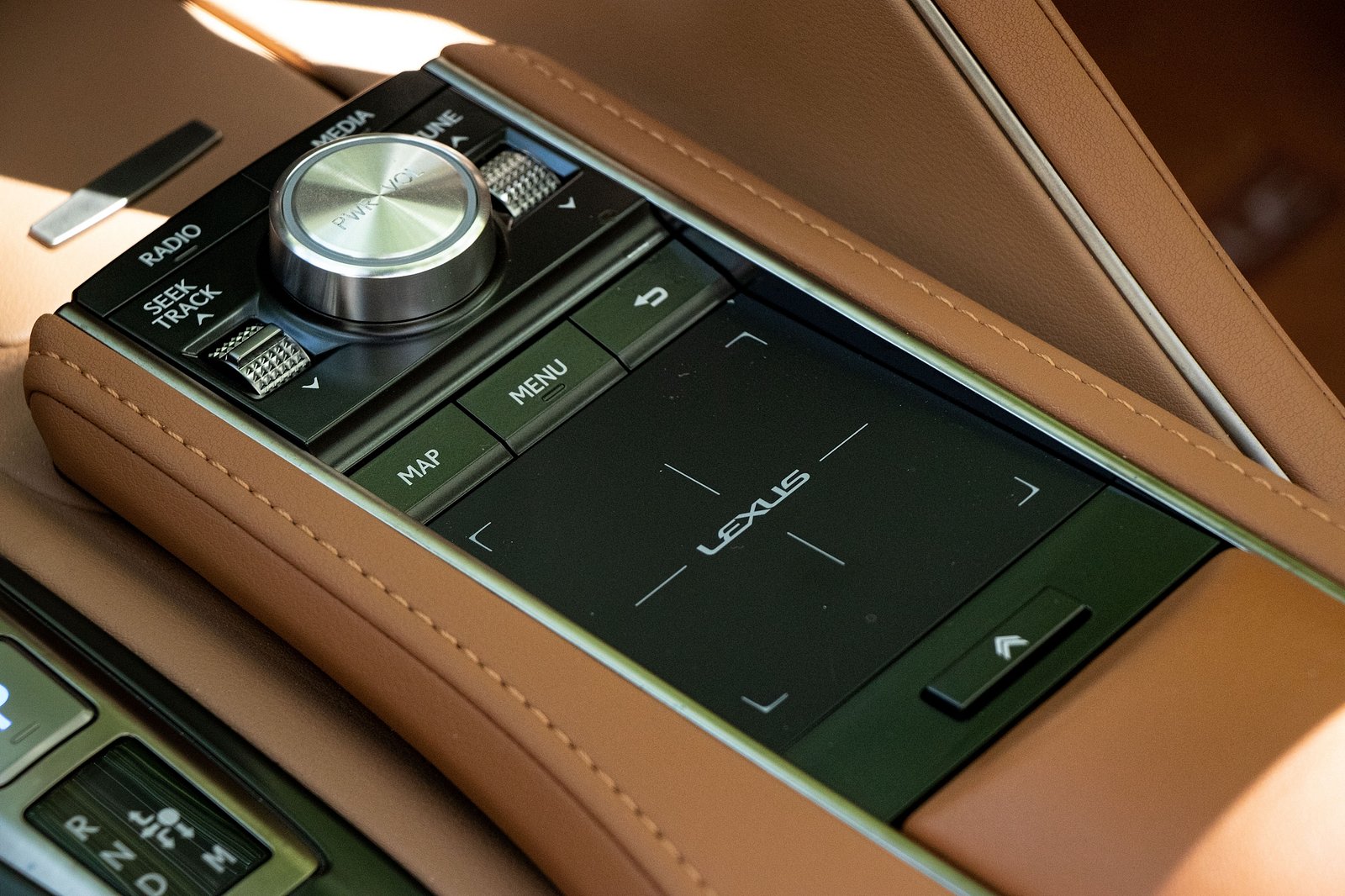 2021-2024 Lexus LC 500 Convertible Central Control Panel