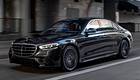 2021-2024 Mercedes-Benz S-Class Sedan Driving Front Angle