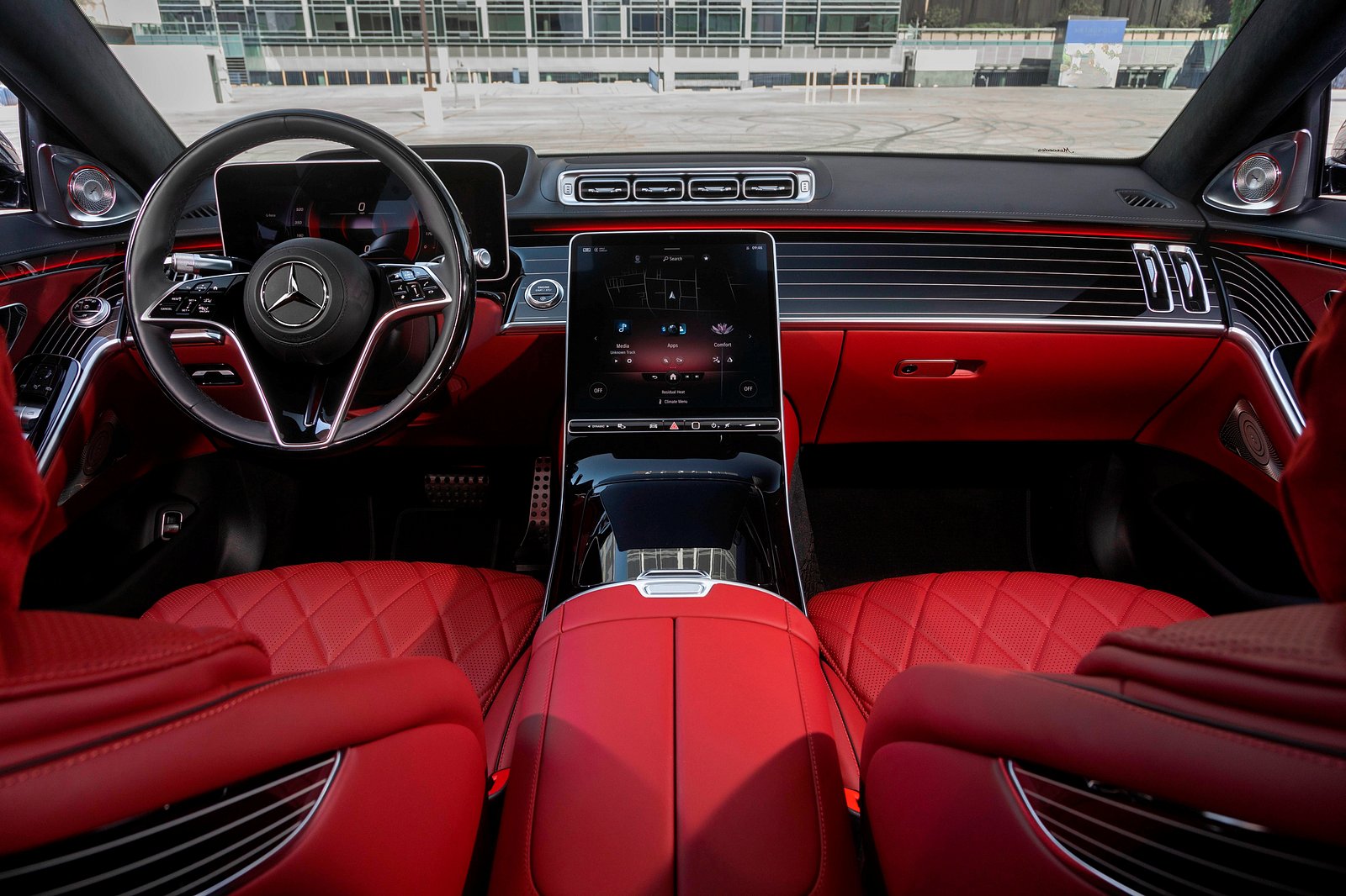 2021-2024 Mercedes-Benz S-Class Sedan Dashboard