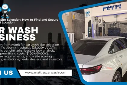 Car Wash Site Selection How to Find and Secure the Perfect Location